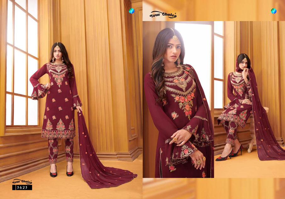 Shahnaz Blooming georgette Suits Collection Shahnaz Blooming georgette Suits Collection